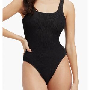 Good American Black Always Fit Swim